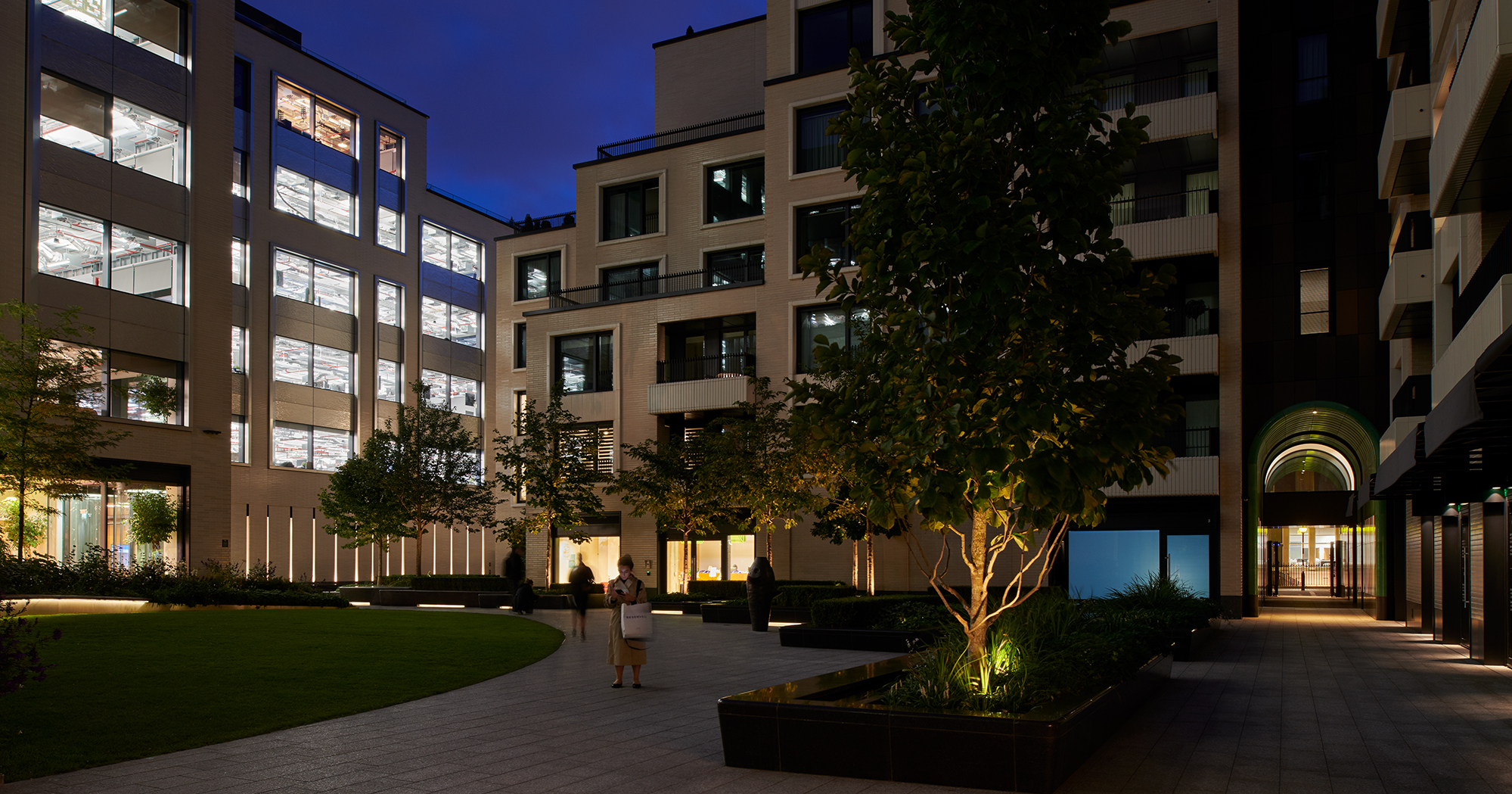 Rathbone Square balances the garden with the windows around it.