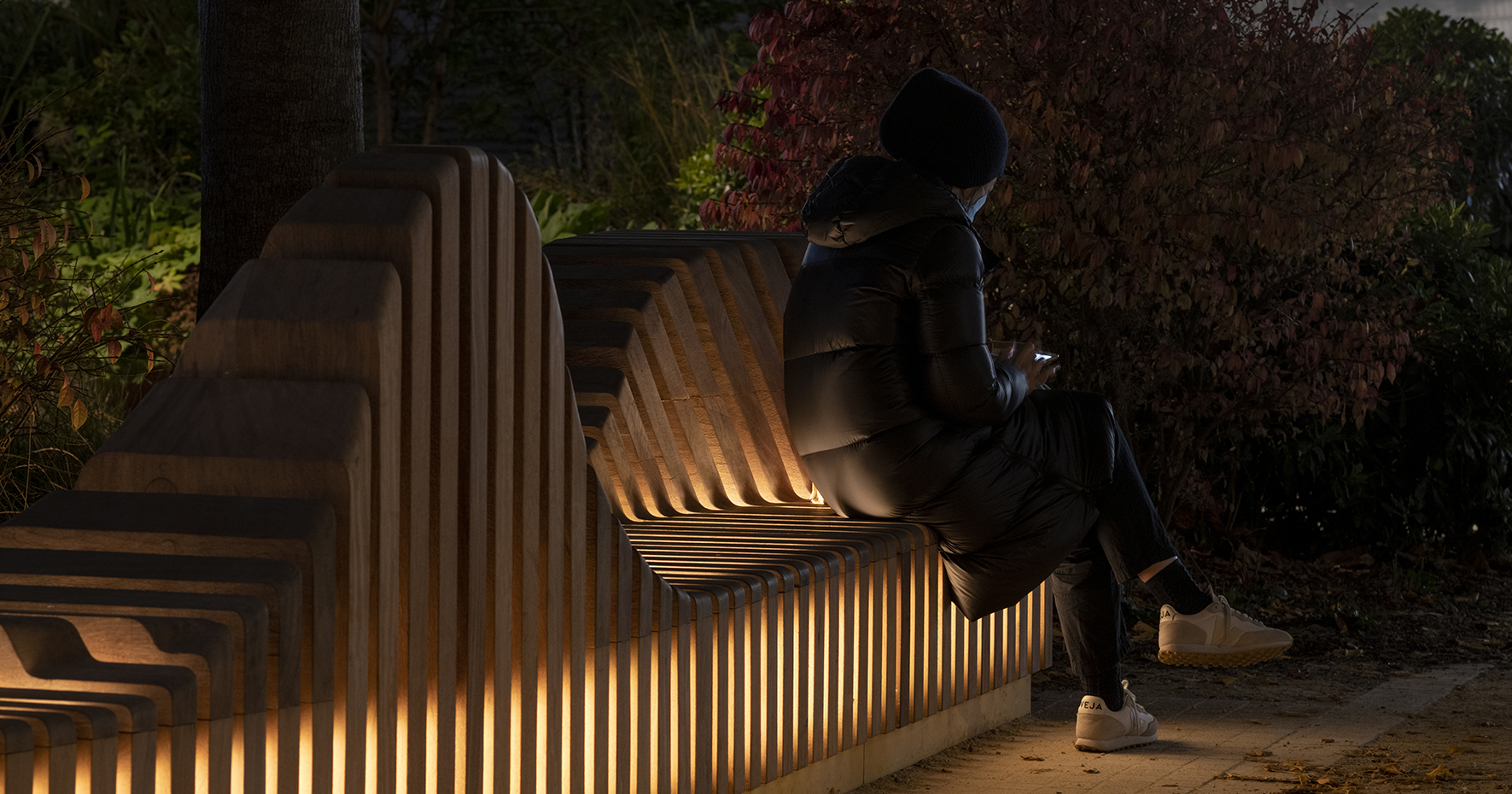 Speirs Major gives Elephant Park a place to linger after dark.